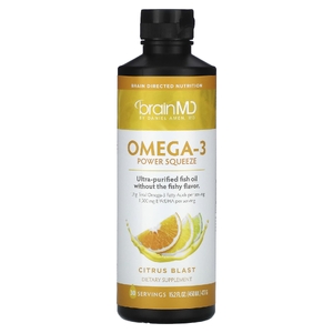 BrainMD, омега-3, со вкусом цитрусовых, 477 г (15,2 жидк. унции) (Товар снят с продажи) 