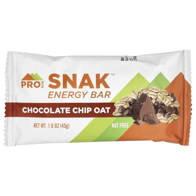 ProBar, SNAK™, энергетический батончик, овсяные хлопья с шоколадной крошкой, 12 батончиков по 45 г (1,6 унции) (Товар снят с продажи) 
