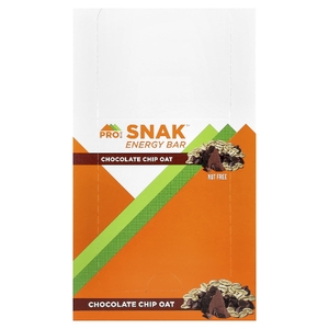 ProBar, SNAK™, энергетический батончик, овсяные хлопья с шоколадной крошкой, 12 батончиков по 45 г (1,6 унции) (Товар снят с продажи) 