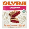 Olyra, фруктово-зерновые батончики, со вкусом клубники, 4 упаковки по 37,5 г (1,32 унции)
