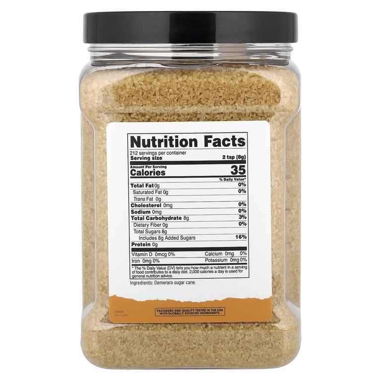 Nutricost, Pantry, коричневый сахар, нерафинированный подсластитель, 1701 г (60,7 унции)