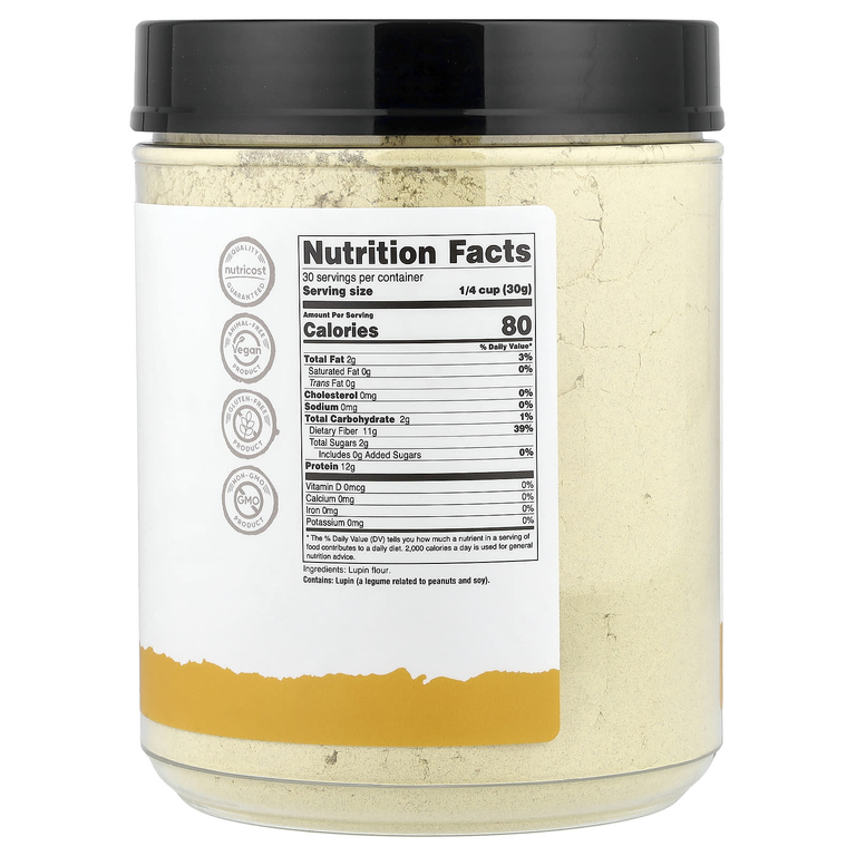 Nutricost, Pantry, люпиновая мука, 907 г (2 фунта) (Товар снят с продажи) 