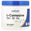 Nutricost, L-карнозин, без добавок, 100 г