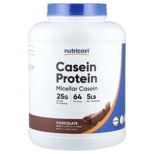 Nutricost, казеиновый протеин, со вкусом шоколада, 2268 г (5 фунтов)