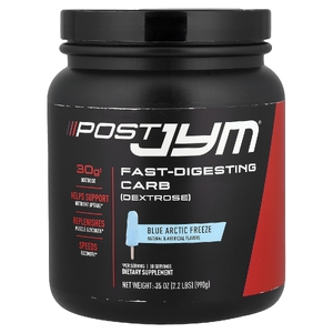 JYM Supplement Science, PostJYM, быстропереваривающий углевод, замороженный лед (Blue Arctic Freeze), 990 г (2,2 фунта)
