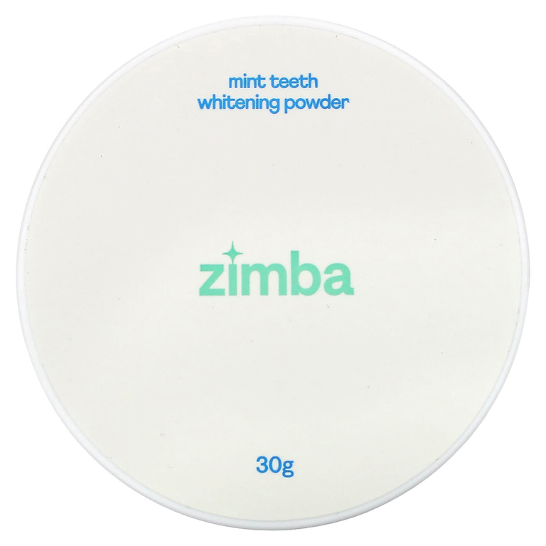 Zimba, порошок для отбеливания зубов с мятой, 30 г