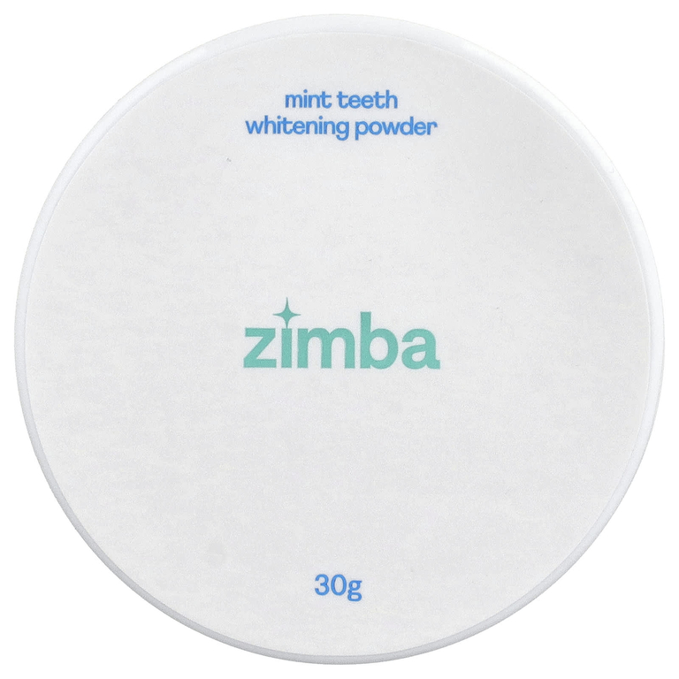 Zimba, порошок для отбеливания зубов с мятой, 30 г