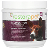 RestoraPet, жевательная таблетка от аллергии, зуда и иммунитета, для собак всех возрастов, 60 жевательных таблеток, 180 г (6 унций)