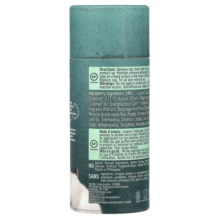 Desert Essence, дезодорант, освежающая пудра, 63 г (2,25 унции)