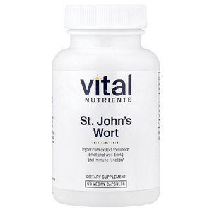 Vital Nutrients, зверобой, 90 веганских капсул (300 мг в 1 капсуле) (Товар снят с продажи) 