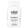 Vital Nutrients, Iron Plus C, 100 веганских капсул