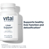 Vital Nutrients, добавка для поддержки печени, 60 веганских капсул