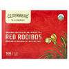 Cederberg Tea Co, органический южноафриканский травяной чай, красный ройбуш, без кофеина, 100 чайных пакетиков, 250 г (8,8 унции)