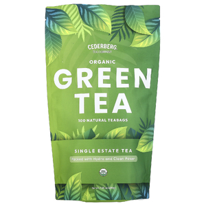 Cederberg Tea Co, органический зелёный чай, 100 натуральных пакетиков, 200 г (7,05 унции) (Товар снят с продажи) 