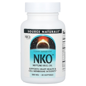 Source Naturals, масло криля, 500 мг, 30 капсул