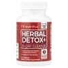 Health Plus, Herbal Detox+, очищение в течение 10 дней, 40 капсул