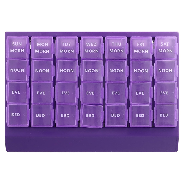 Ezy Dose, One Week Plus Today Deluxe, органайзер для таблеток, 1 шт. (Товар снят с продажи) 