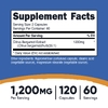 Nutricost, Цитрусовый бергамот, 120 капсул (600 мг в каждой капсуле)