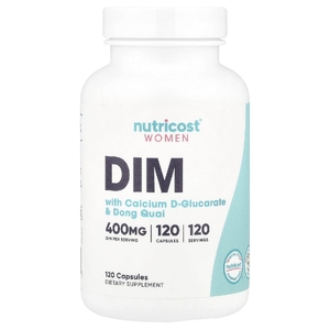 Nutricost, Women, DIM с D-глюкаратом кальция и дудником китайским, 120 капсул