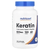 Nutricost, Кератин, 120 капсул (250 мг в каждой капсуле)