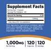 Nutricost, L-глицин, 1000 мг, 120 капсул