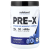 Nutricost, Performance, PRE-X, предтренировочный комплекс Xtreme, голубая малина, 498 г (1,1 фунта)