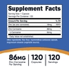 Nutricost, цинк карнозин, 120 капсул