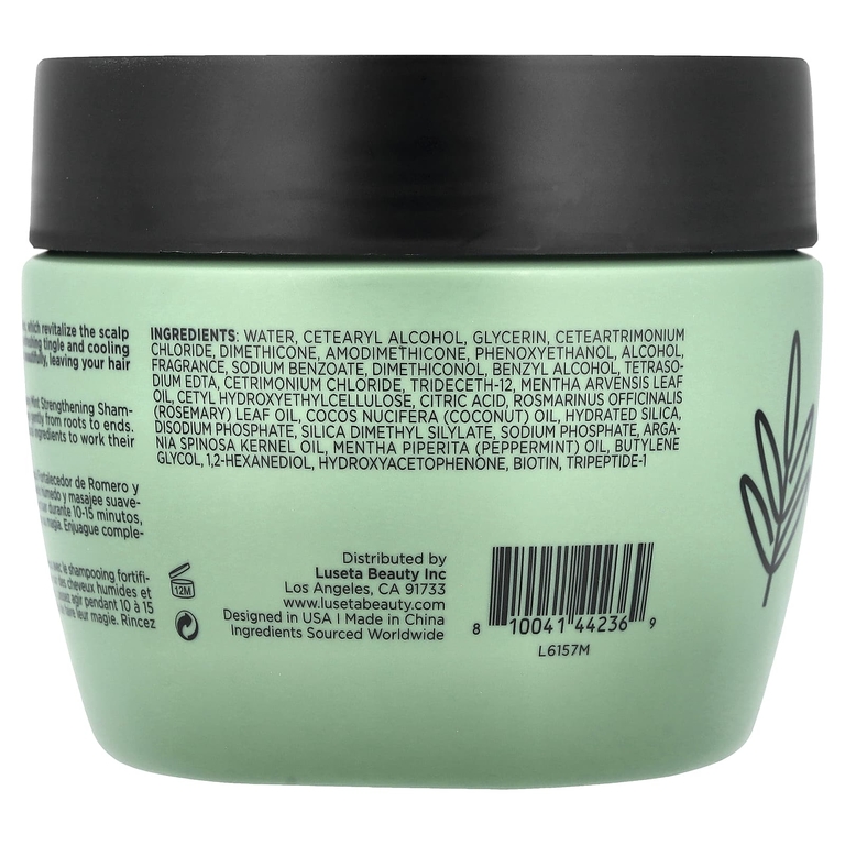 Luseta Beauty, комплекс с розмарином и мятой, маска для волос, для всех типов волос, 500 мл (16,9 жидк. унции)