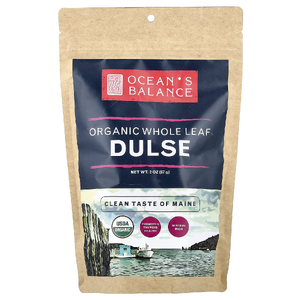 Ocean's Balance, органическая цельнолистовая дульсе, 57 г (2 унции) (Товар снят с продажи) 
