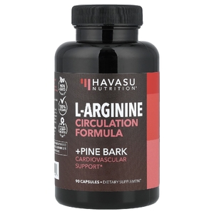 Havasu Nutrition, L-аргинин, Circulation Formula + сосновая кора, 90 капсул