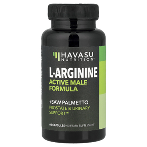 Havasu Nutrition, L-аргинин и сереноя, активный состав для мужчин, 60 капсул