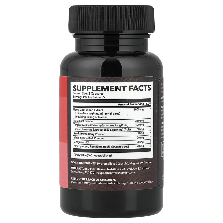Havasu Nutrition, горянка крупноцветковая, 10 капсул