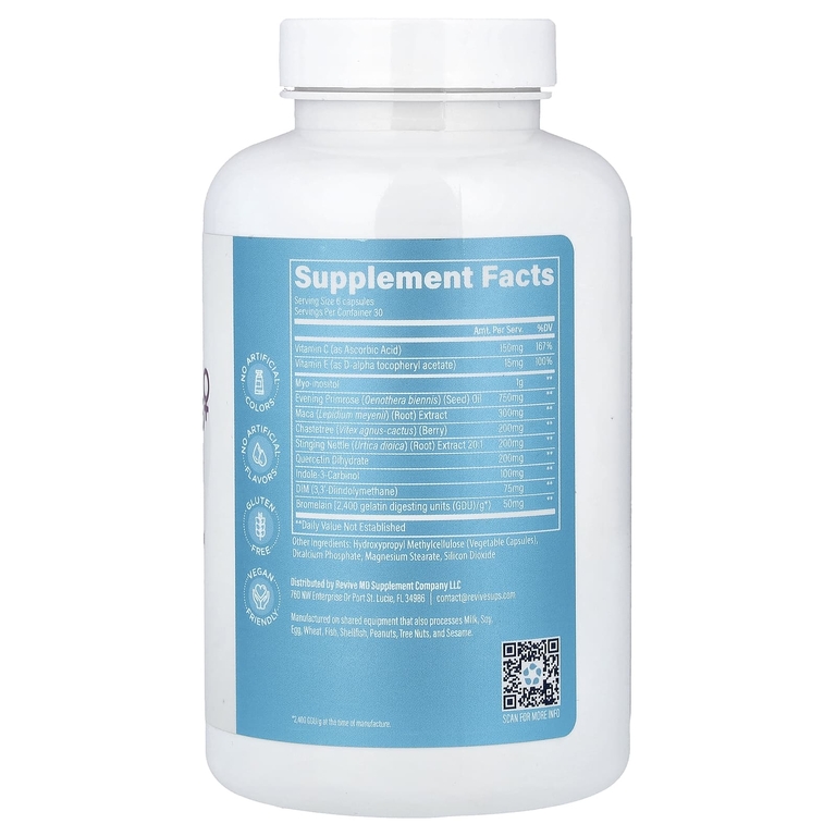 Revive, Women's Health, 180 вегетарианских капсул (Товар снят с продажи) 