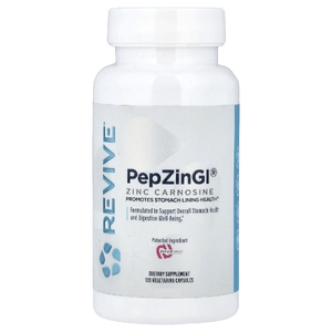 Revive, PepZinGI®, цинк и карнозин, 120 вегетарианских капсул