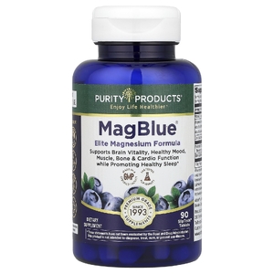 Purity Products, MagBlue®, 90 таблеток SlipTech™