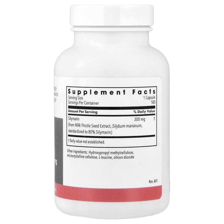 Metabolic Maintenance, силимарин, 300 мг, 180 вегетарианских капсул