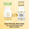 California Gold Nutrition, Ginkgo Phytosome, фитосомы гинкго, 360 мг, 60 растительных капсул
