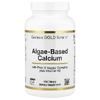 California Gold Nutrition, кальций из водорослей, добавка с кальцием, витамином D3 и магнием, органическая клубника, малина и голубика, 180 таблеток