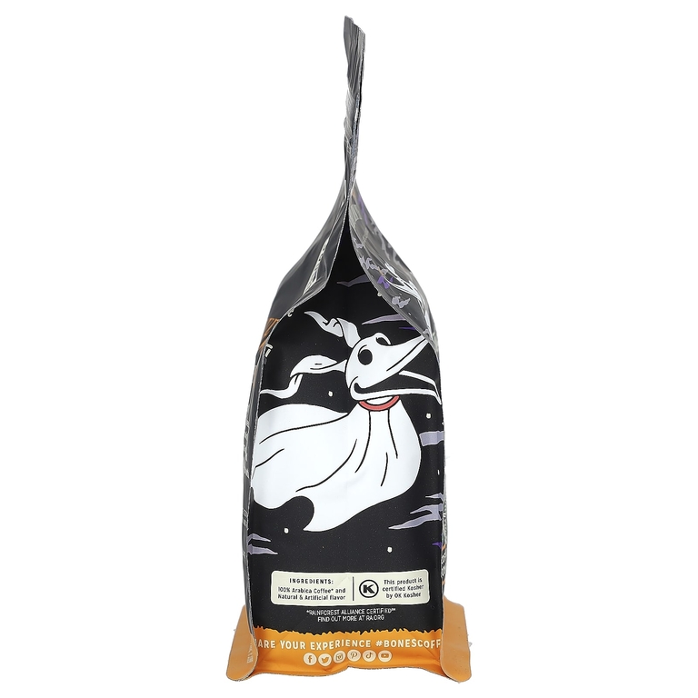 Bones Coffee Company, Ruff Water, овсяный пирог с кремом, средняя обжарка, цельная фасоль, 340 г (12 унций)