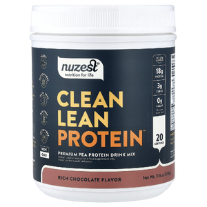 Nuzest, чистый нежирный белок™ с богатым шоколадом, 500 г (17,6 унции)