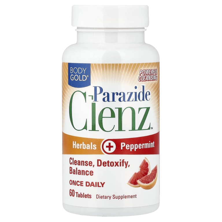 BodyGold, Parazide Clenz™ 60 таблеток