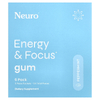 NeuroGum, жевательная резинка для энергии и концентрации, со вкусом перечной мяты, 6 пакетиков по 9 шт.