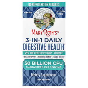 MaryRuth's, средство 3 в 1 для ежедневного здоровья пищеварительной системы, 50 млрд КОЕ, 30 капсул