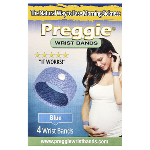 Preggie, ремешок для запястья, синий, 4 шт. (Товар снят с продажи) 