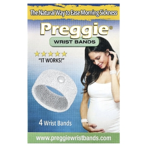 Preggie, ремешки на запястья, 4 шт.
