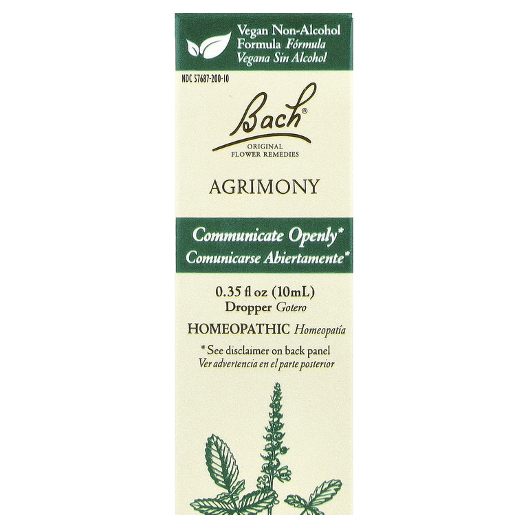 Bach, Original Flower Remedies, репейник, 10 мл (0,35 жидк. унции)