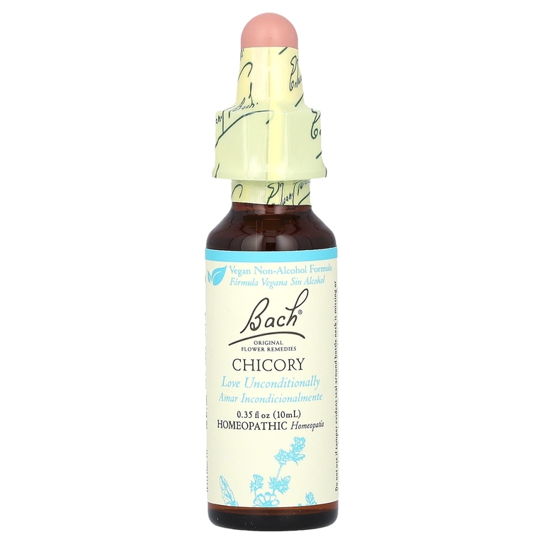 Bach, Original Flower Remedies, цикорий, 10 мл (0,35 жидк. унции)