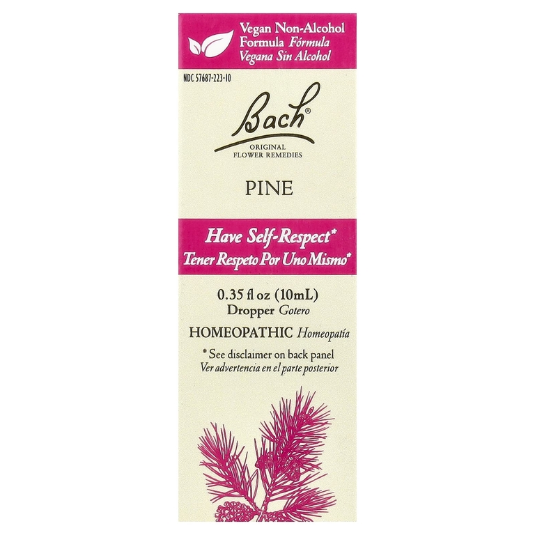 Bach, Original Flower Remedies, сосна, 10 мл (0,35 жидк. унции) (Товар снят с продажи) 
