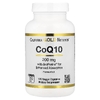 California Gold Nutrition, коэнзим Q10 с Bioperine® и экстрактом чёрного перца, улучшенная биодоступность, 200 мг, 120 растительных капсул