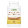 Super Nutrition, мультивитамины с L-цистеином, МСМ, витамином A и биотином, 180 таблеток